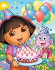 Dora feest Dora feest