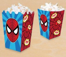 Popcorn box Spiderman